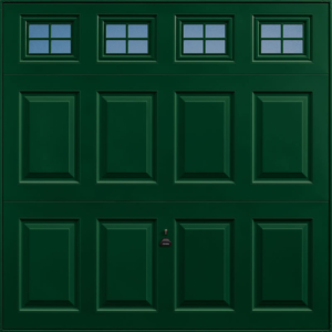 Beaumont Windows Fir Green Garage Door