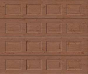 Georgian Winchester Oak Sectional Garage Door