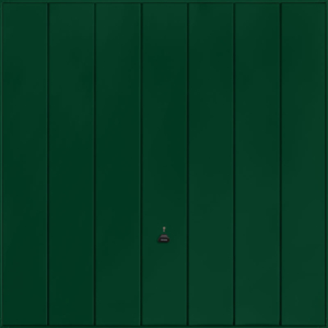 Windsor Fir Green Garage Door